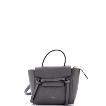 Celine Belt Bag Textured Leather Pico