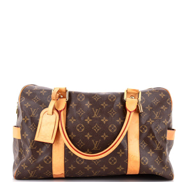 Louis Vuitton Carryall Handbag Canvas