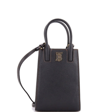 Burberry Frances Tote Leather Micro