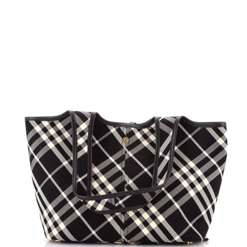 Burberry East-West Tote Vintage Check