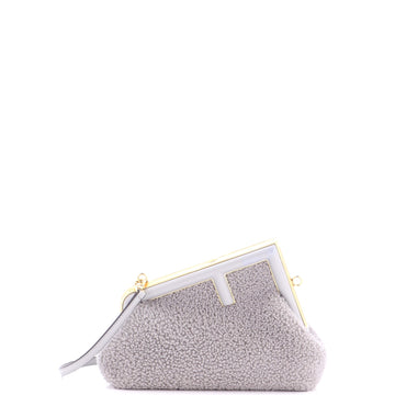 Fendi First Bag Shearling Small