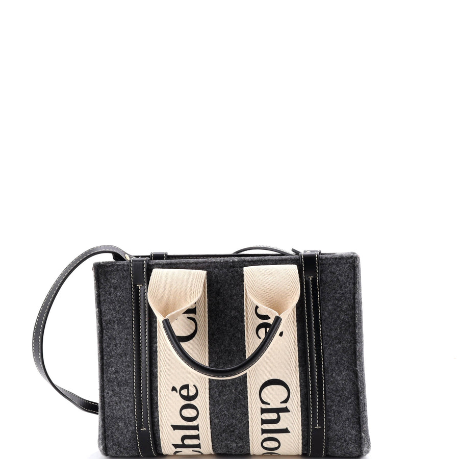 Chloe Woody Tote Recycled Felt With