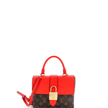 Louis Vuitton Locky Handbag Canvas With
