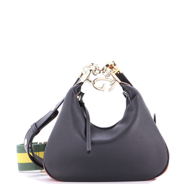 Gucci Attache Shoulder Bag Leather Small