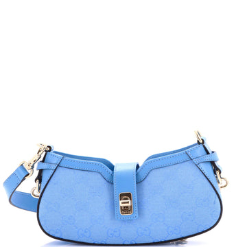 Gucci Moon Side Shoulder Bag Gg Canvas