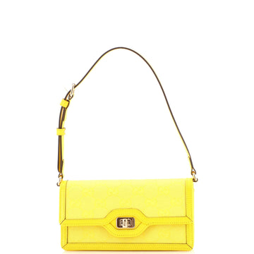 Gucci Luce Shoulder Bag Gg Canvas Mini