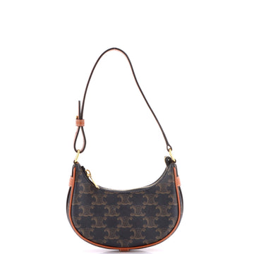 Celine Ava Bag Triomphe Coated Canvas