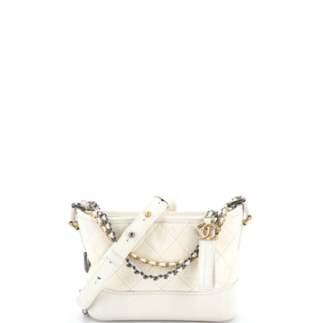Chanel Gabrielle Hobo Quilted Aged