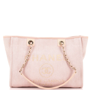 Chanel Deauville Tote Mixed Fibers Small
