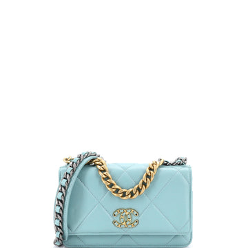 Chanel 19 Wallet On Chain Quilted