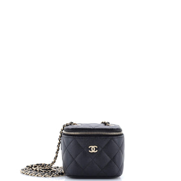 Chanel Classic Vanity Case With Chain