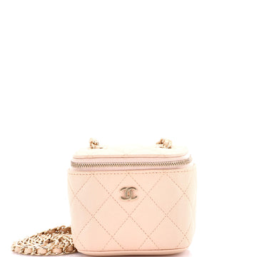 Chanel Classic Vanity Case With Chain