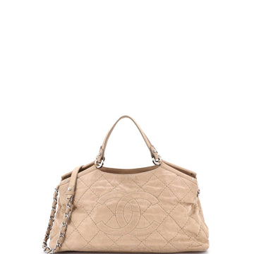 Chanel Cc Sea Hit Tote Quilted