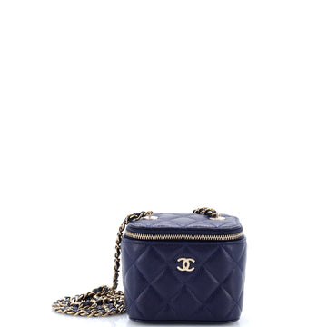 Chanel Classic Vanity Case With Chain