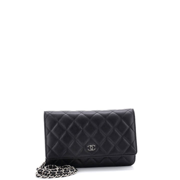 Chanel Wallet On Chain Quilted Lambskin