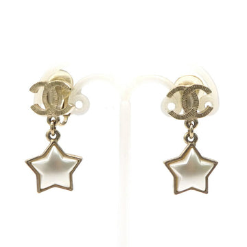 Chanel Cc Logo Star Clip-On Earrings