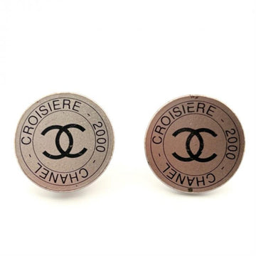 Chanel Cc Logo Clip-On Earrings Metal