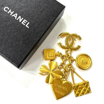 Chanel Cc Logo Brooch Metal