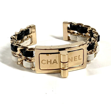 Chanel Cc Logo Chain Bracelet Gold-Tone