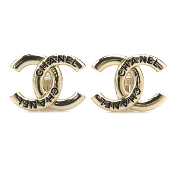 Chanel Earrings Gold-Tone Metal