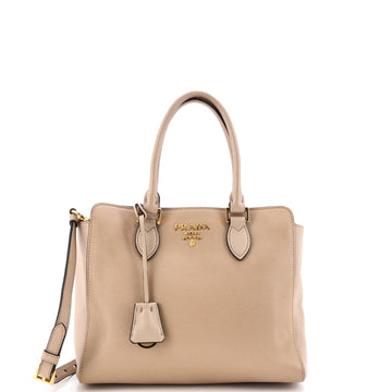 Prada Convertible Open Tote Saffiano