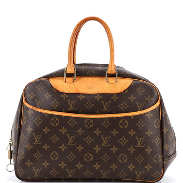 Louis Vuitton Deauville Handbag Canvas