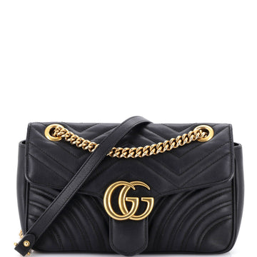 Gucci Gg Marmont Flap Bag Matelasse