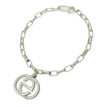 Gucci Interlocking Silver Gg Charm