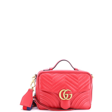 Gucci Gg Marmont Zip Around Camera Bag