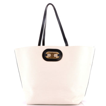 Celine Cabas Maillon Triomphe Bag Canvas