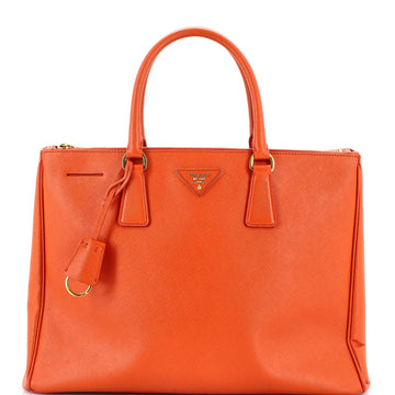 Prada Double Zip Lux Tote Saffiano