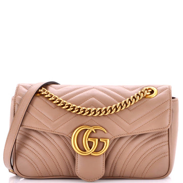 Gucci Gg Marmont Flap Bag Matelasse