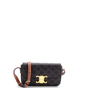Celine Triomphe East-West Shoulder Bag