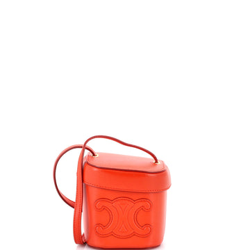Celine Cuir Triomphe Box Bag Leather