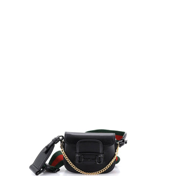 Gucci Horsebit Flap Wallet With Strap