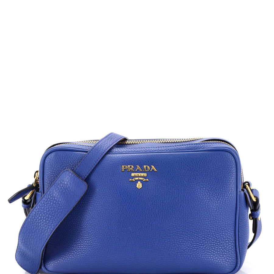 Prada Double Zip Camera Bag Vitello