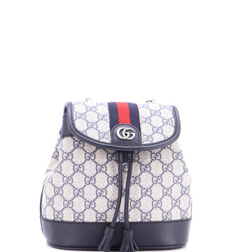Gucci Ophidia Flap Backpack Gg Coated
