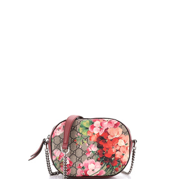 Gucci Chain Crossbody Bag Blooms Print