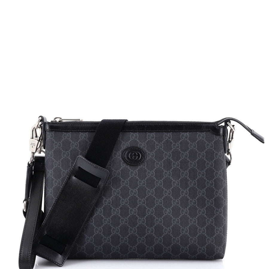 Gucci Interlocking G Patch Wristlet