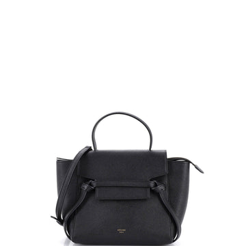 Celine Belt Bag Textured Leather Nano