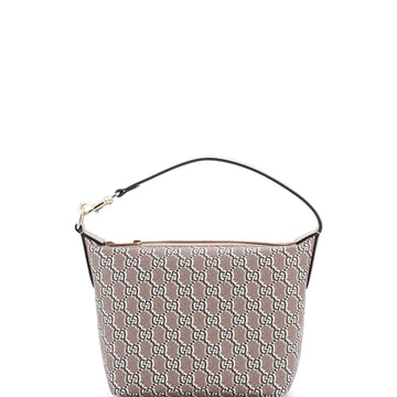 Gucci Ophidia Zip Shoulder Bag Gg Shadow