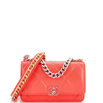 Chanel 19 Wallet On Chain Quilted
