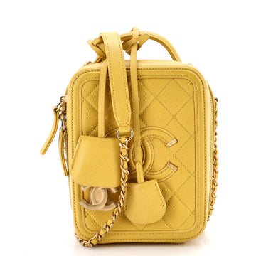 Chanel Filigree Vertical Vanity Case