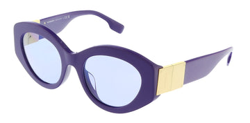 Burberry Sophia Oval Full Rim Violet