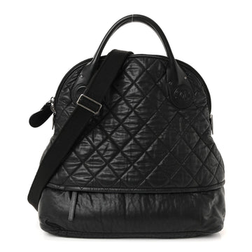 Chanel Coated Canvas Quilted Large