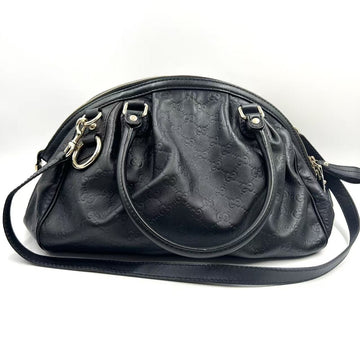 Hj Pre-Owned Gucci Guccissima Black