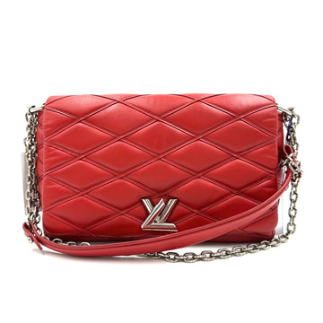 Louis Vuitton Red Malletage Twist Go-14