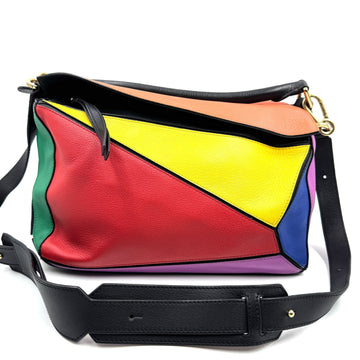Pre-Owned Loewe Puzzle Bag Multicolor