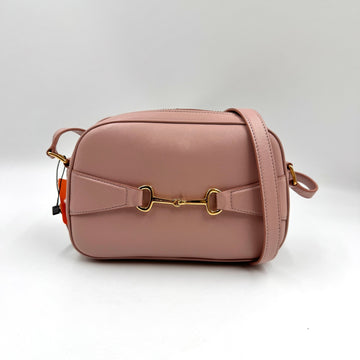 Pre-Owned Celine Crecy Pink Leather