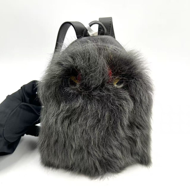 Hj Fendi Monster Eyes Mini Backpack